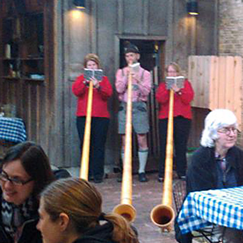 You can't have an Oktoberfest without Alphorns!