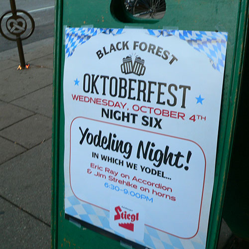 Yodeling Night!