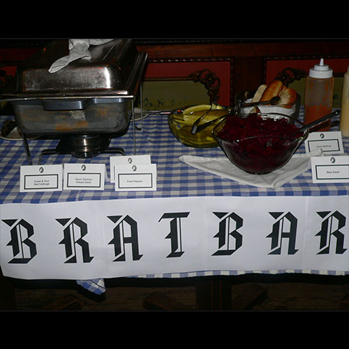 The Brat Bar!