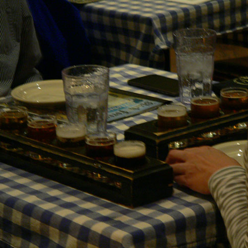 Beer flights!